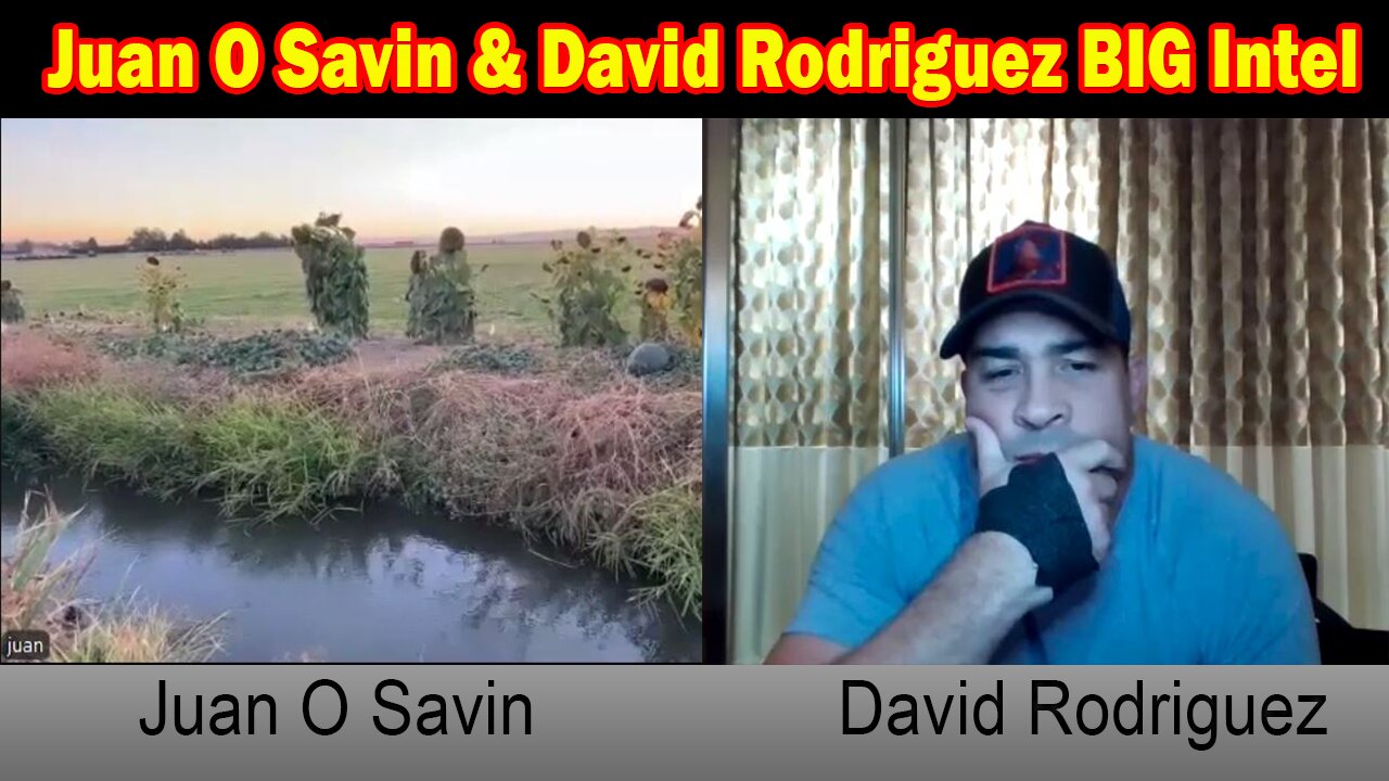 Juan O Savin BIG Intel Oct 2: "Juan O Savin Sits Down w/ David Rodriguez"