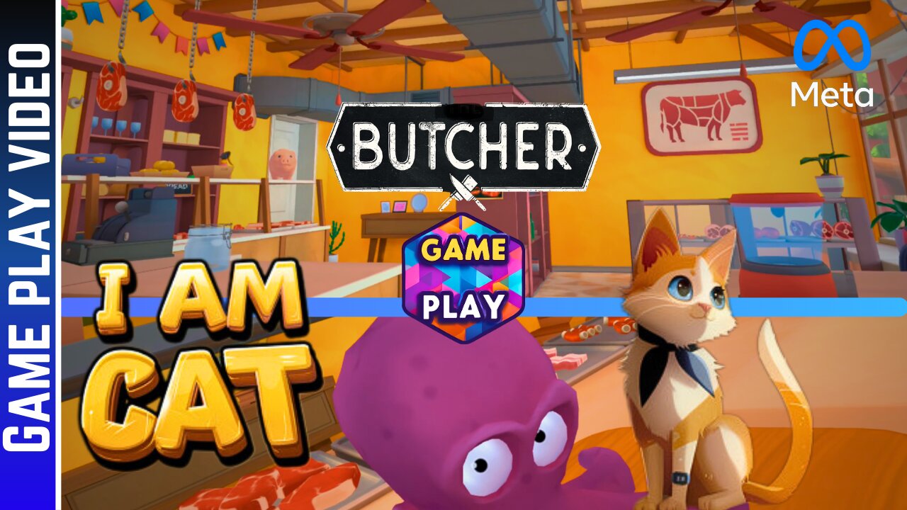 I am Cat The Butcher Store Gameplay No Commentary