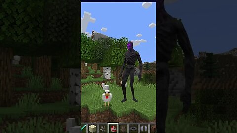 Realistic Enderman in MineCraft 👾 #YoSquad #minecraft #майнкрафт #shorts