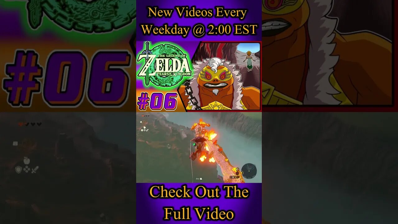 Legend Of Zelda Tears Of The Kingdom Part 6 Video Highlights #shorts
