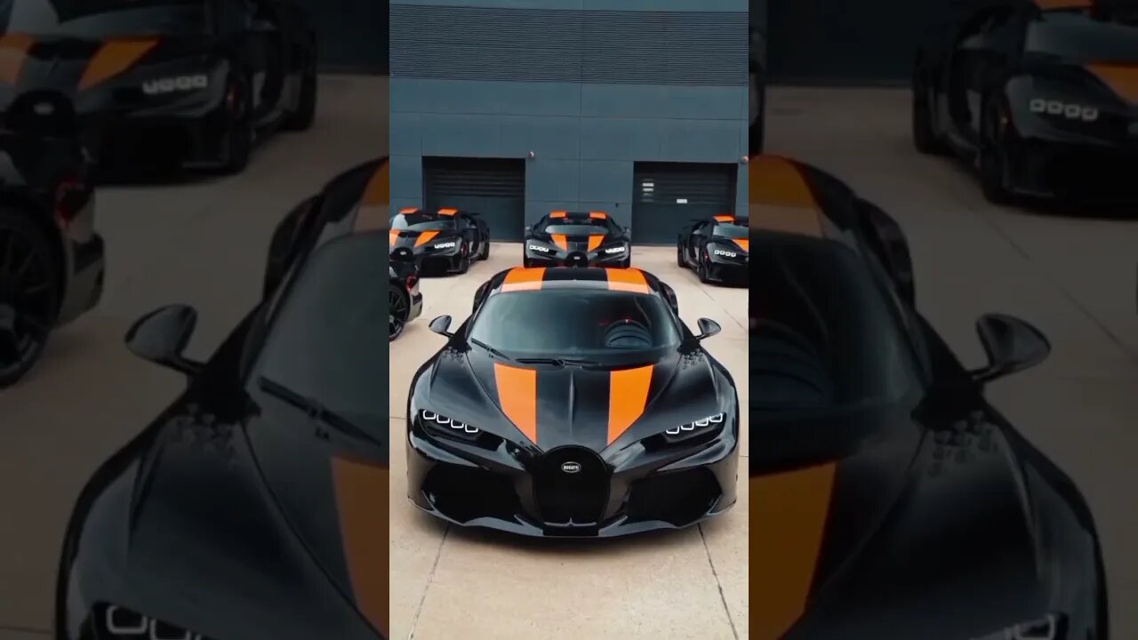 Bugatti super car power