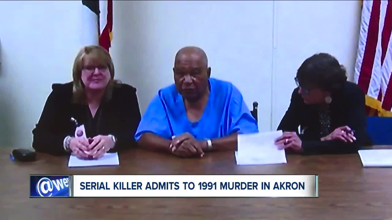 Serial killer admits to 1991 murder in Akron