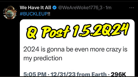 Q Post 1.5.2Q24 - 2024 is GONE