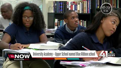 University Academy - Upper School recognized as Blue Ribbon School