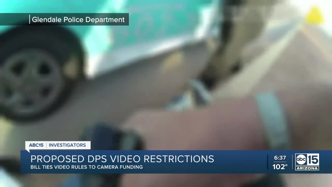 Bill details proposed DPS video restrictions