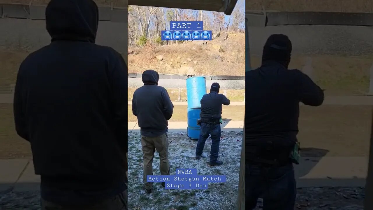 🥶🥶🥶🥶NWRA Action Shotgun Match Stage 3 Dan #unloadshowclear