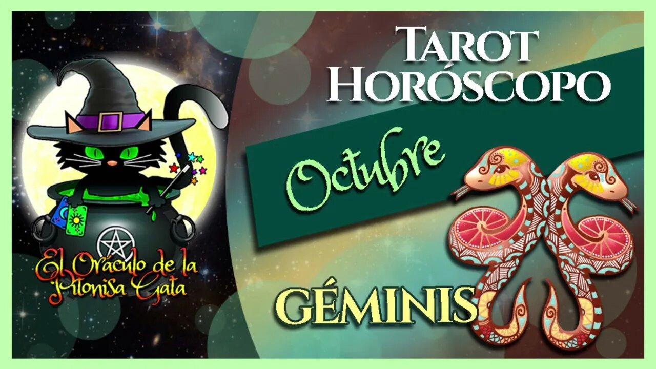 🌸GÉMINIS🌸octubre 2023🧙‍♂️ TAROT Predicción signos del HORÓSCOPO 😺