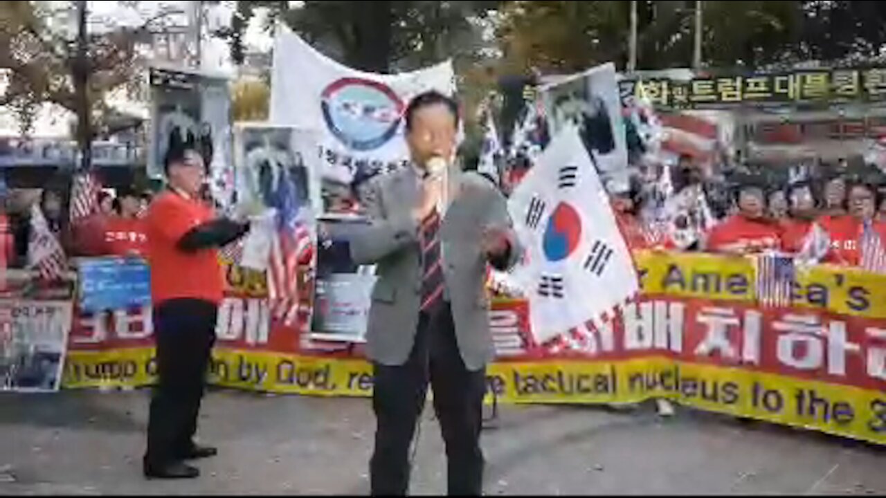 ★[태평TV] 171107-4 [성명서] 김일선 교수의 트럼프 대통령께 드리는 편지@하이야트 호텔, 서울