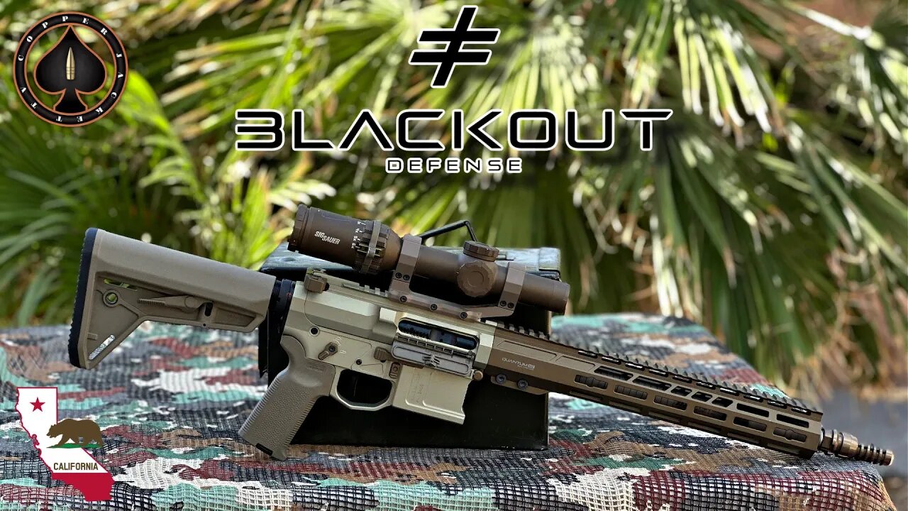 Blackout Defense Quantum DTL, California Ready Game Changer