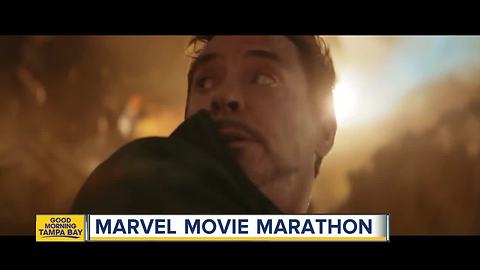 AMC hosting 31-hour Marvel marathon for new film