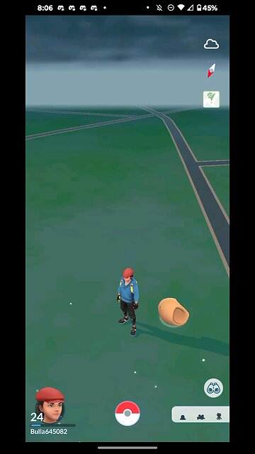cloudy catch but it glitch
