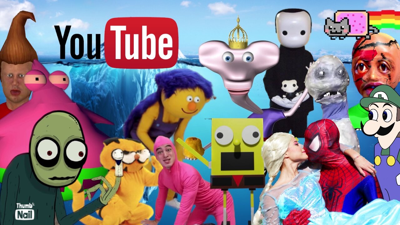 The Strange and Weird side of YouTube Iceberg Explained