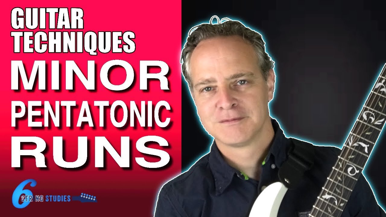 Minor Pentatonic Runs | How To Solo On Guitar | Six String Studies