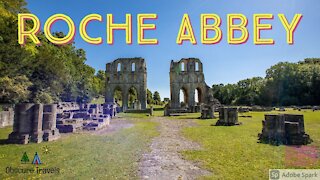 Roche Abbey Ruins 12th century Monastery of the Cistercian Order in Maltby Rotherham