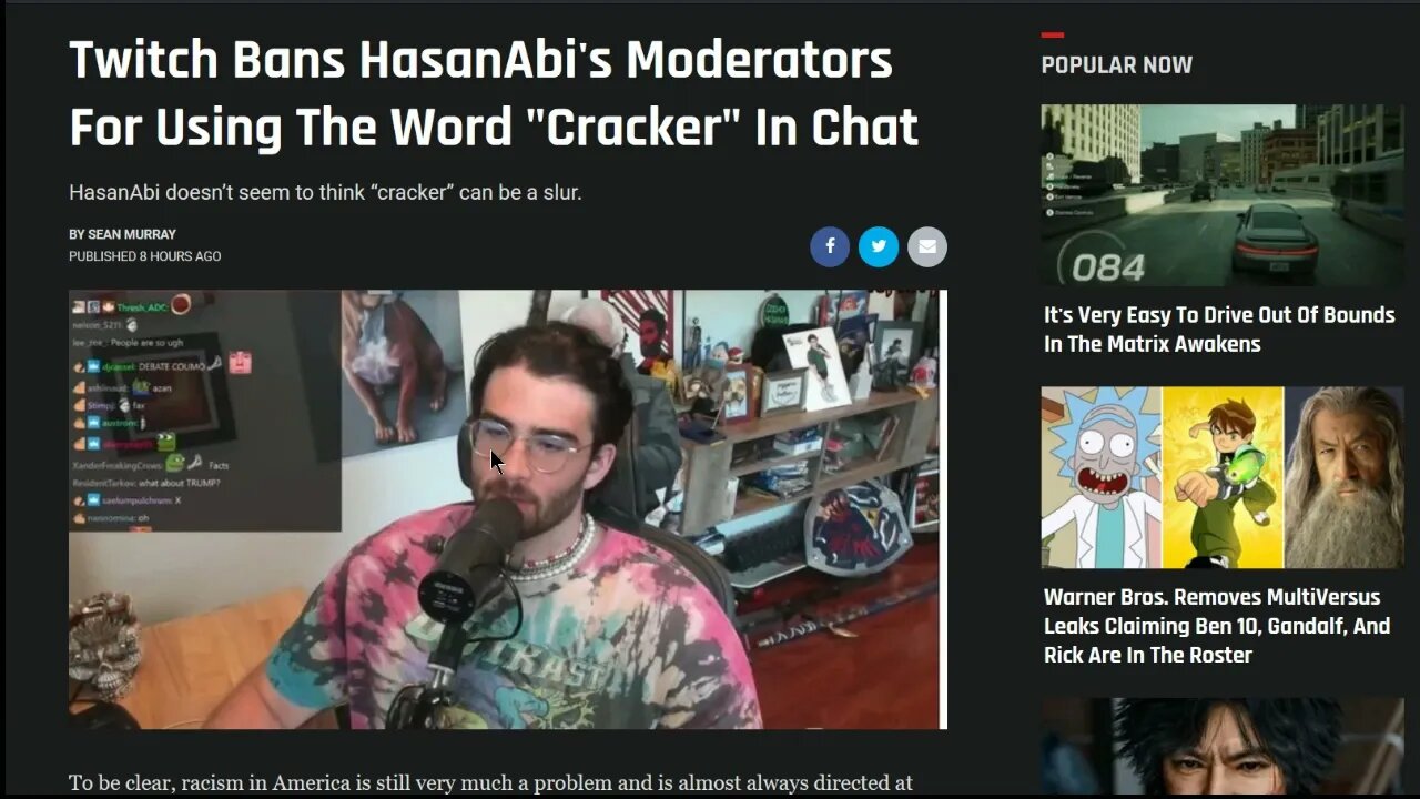Hasan Gets Banned Off Twitch AGAIN! 😂