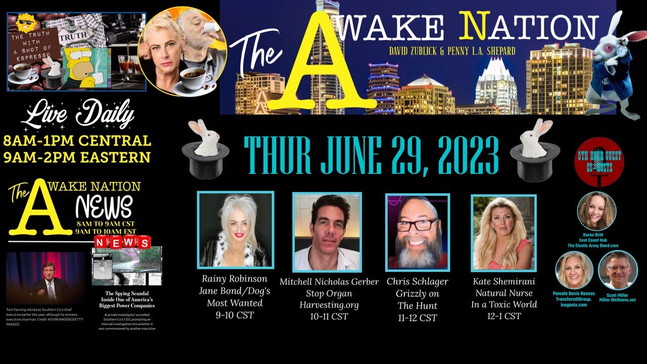 The Awake Nation 06.29.2023 China Harvesting Organs From Living People!