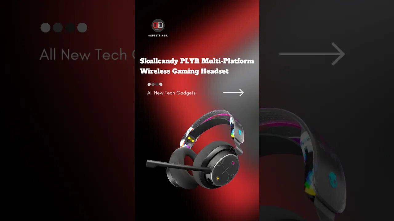 Skullcandy PLYR Multi-Platform Wireless Gaming Headset #gadgets #coolgadgets #accessories #tech