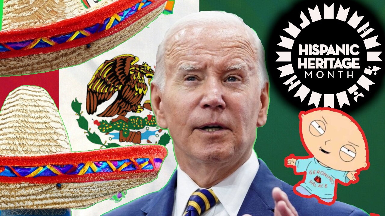 Stewie Griffin Jokes About Hispanic Heritage Month & Biden Hippocracy