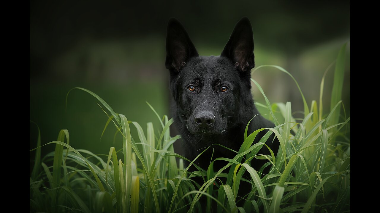 black homeless abandoned dog