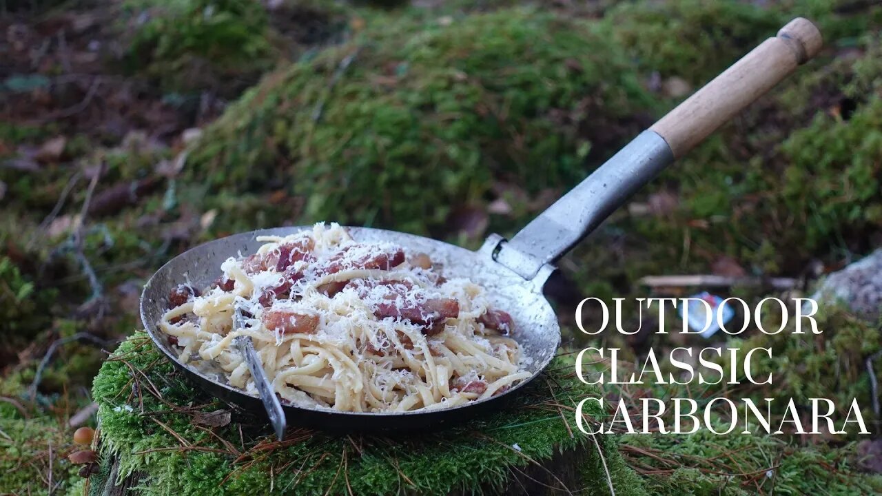 COOKING CLASSIC CARBONARA OUTDOOR