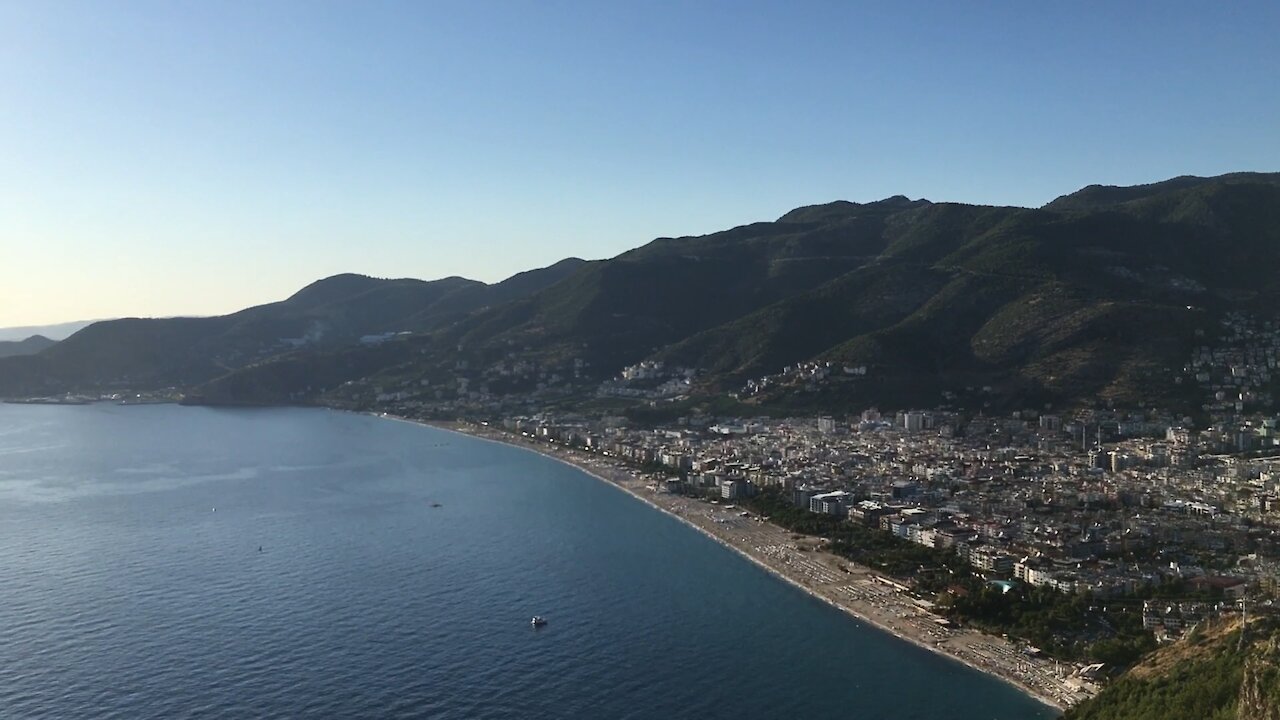 View from the Fortress in Alanya