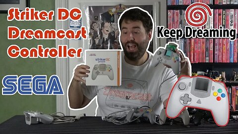 Keep Dreaming - Striker DC Controller for Sega Dreamcast - Adam Koralik