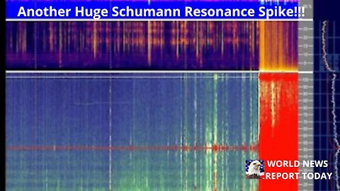 Another Huge Schumann Resonance Spike!!!