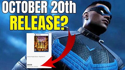 Is Gotham Knights Releasing A Day Early? - Gamestop Sure Thinks So!