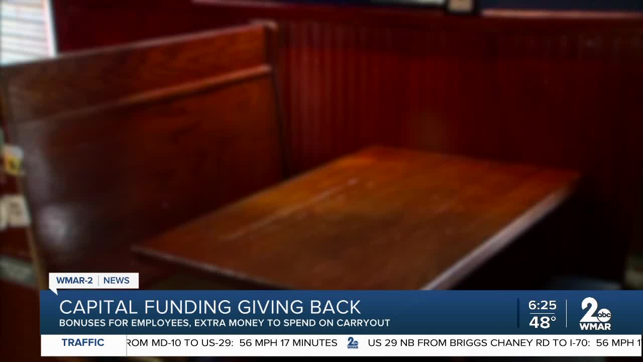 Capital Funding giving back