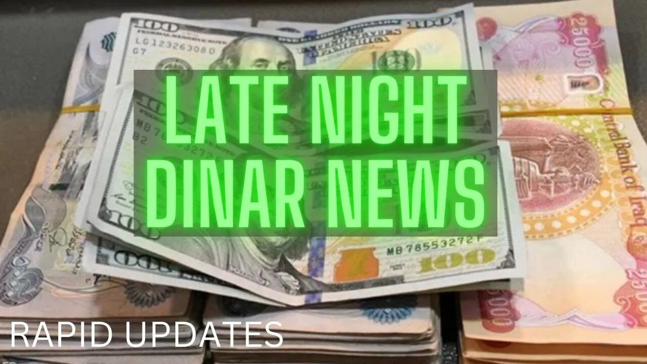 New Iraqi Dinar Exchange Rates Rise Annouced & Reasons