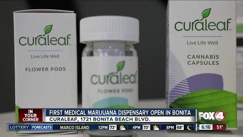 Marijuana dispensary opens in Bonita Springs