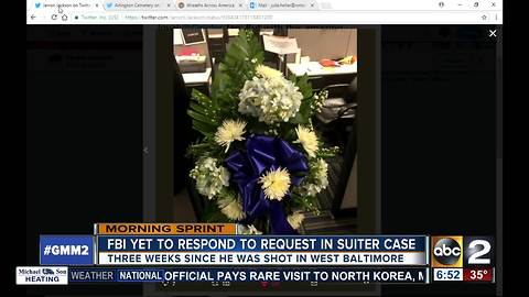 Yankees send flowers to Baltimore Police to show support after Suiter's death