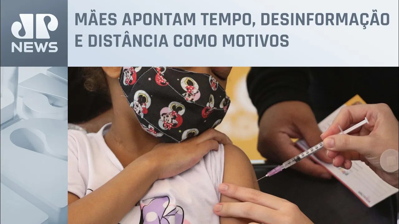 Seis em cada dez famílias já atrasaram ou deixaram de vacinar seus filhos, diz estudo
