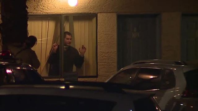 Man hides inside apartment after altercation
