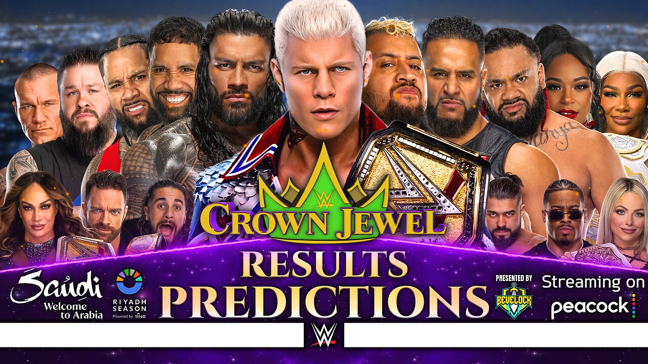 WWE Crown Jewel 2024 - Results Predictions