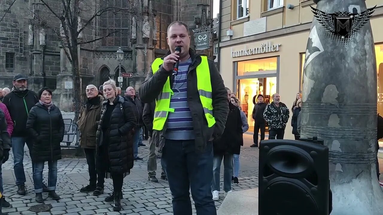 Montagsdemonstration Ansbach , 21.03.2022