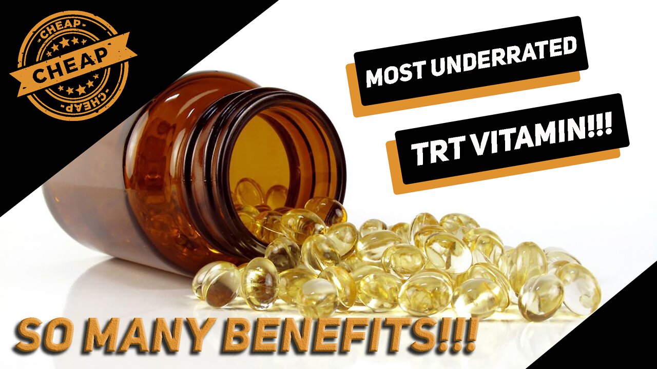 Vitamin D3 - The Most Underrated Vitamin For Men on TRT!!!