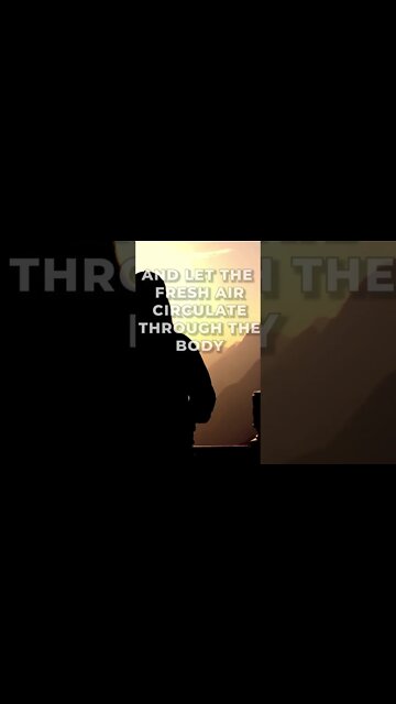 Breath, and let the fresh air circulate through the body. #sleep #meditation #shorts