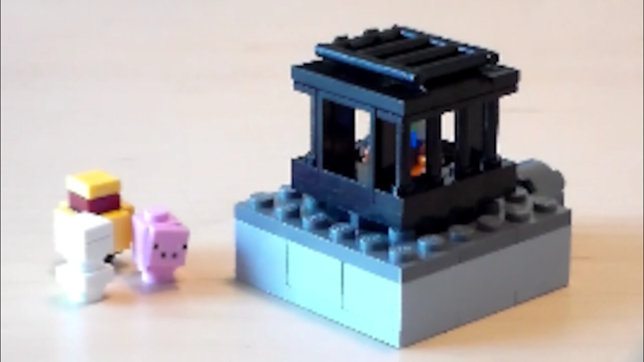 Lego Minecraft Mob Spawner Tutorial