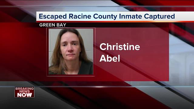 Racine Co. inmate captured after escaping