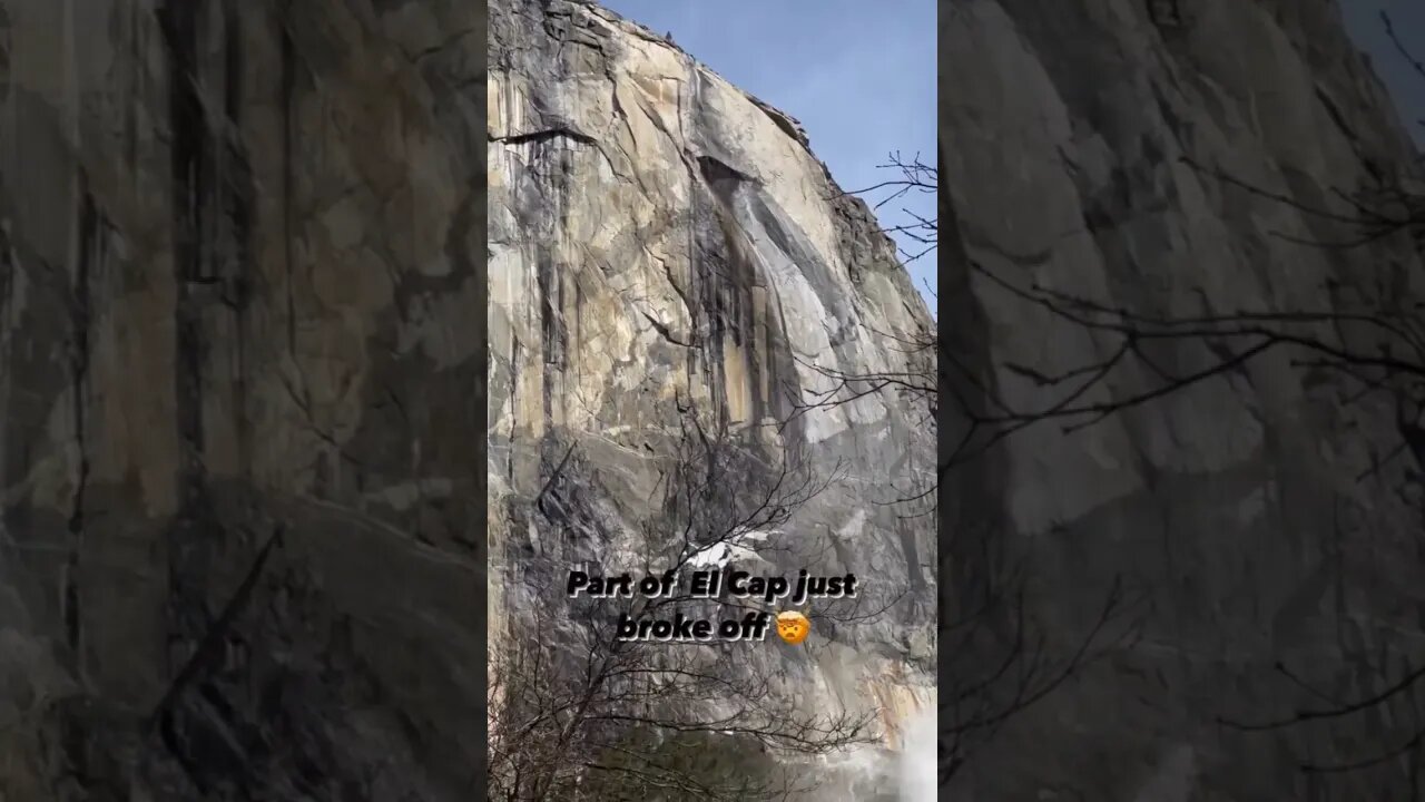 WATCH: Rockslide caught on camera at El Capitan in Yosemite Land on the move! New Madrid adjustment