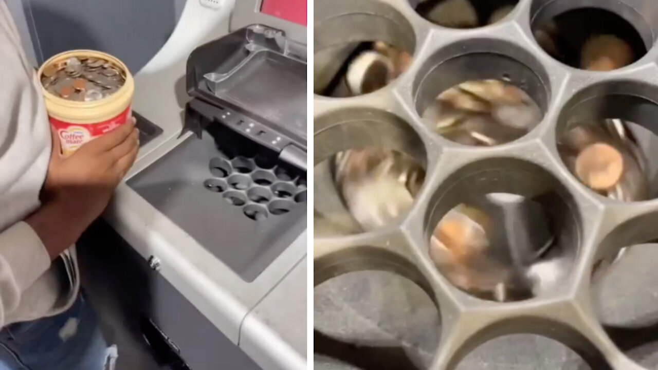 Coin counting machine