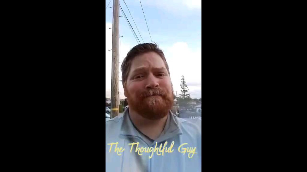 The Thoughtful Guy (Growing Up)