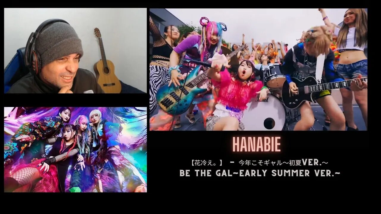 【花冷え。】 - 今年こそギャル〜初夏ver.〜 Be the GAL~Early Summer ver.~ - Music Video 【HANABIE.】 Brazilian React