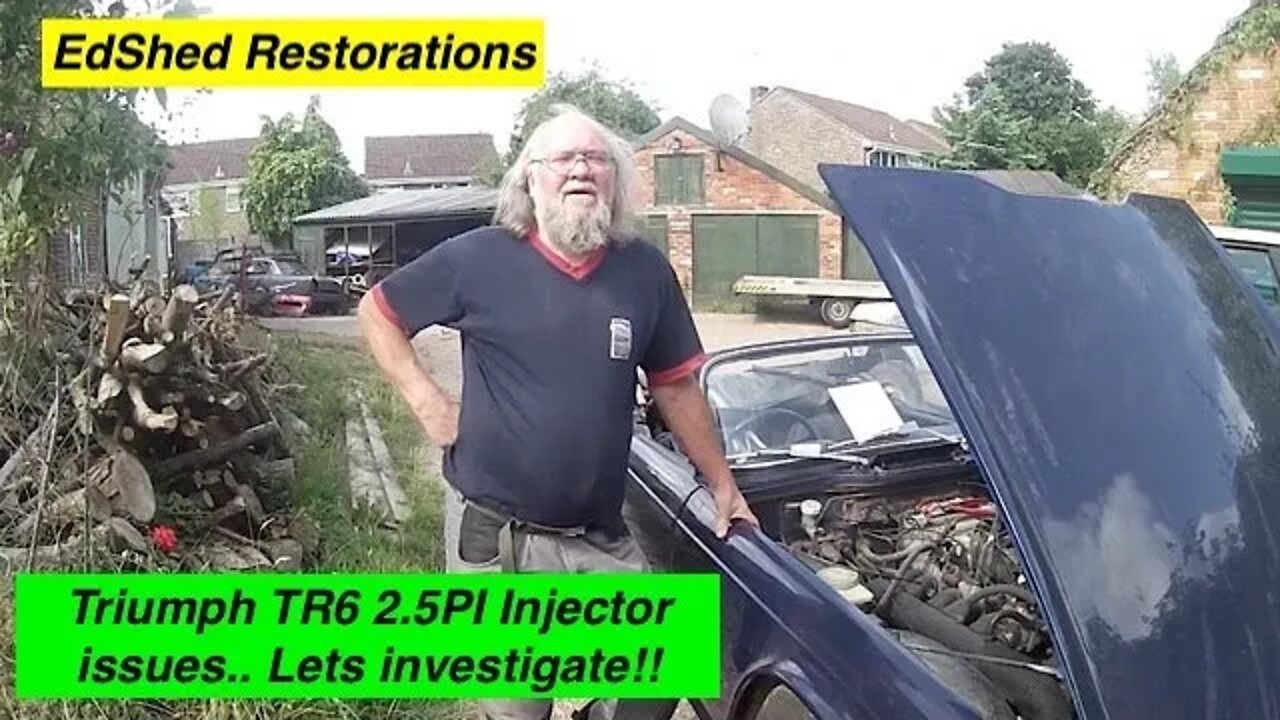 Triumph TR6 Restoration Fuel Injector Issues the Second Favourite Classic Car is not Running Right