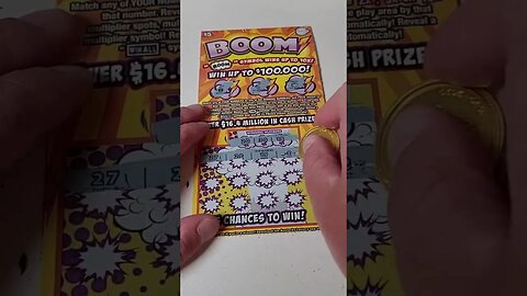 Spent $25 on Boom Lottery Tickets!