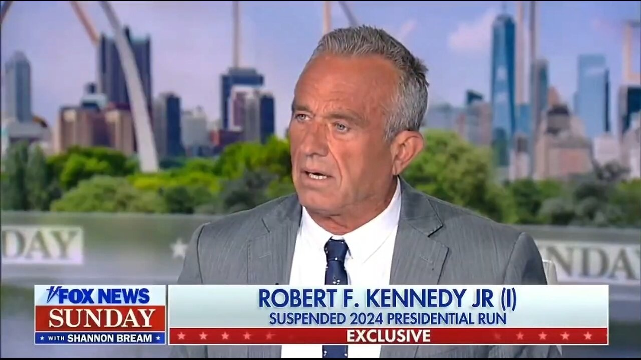 RFK Jr: I'm Going To Be Campaigning Actively For Trump