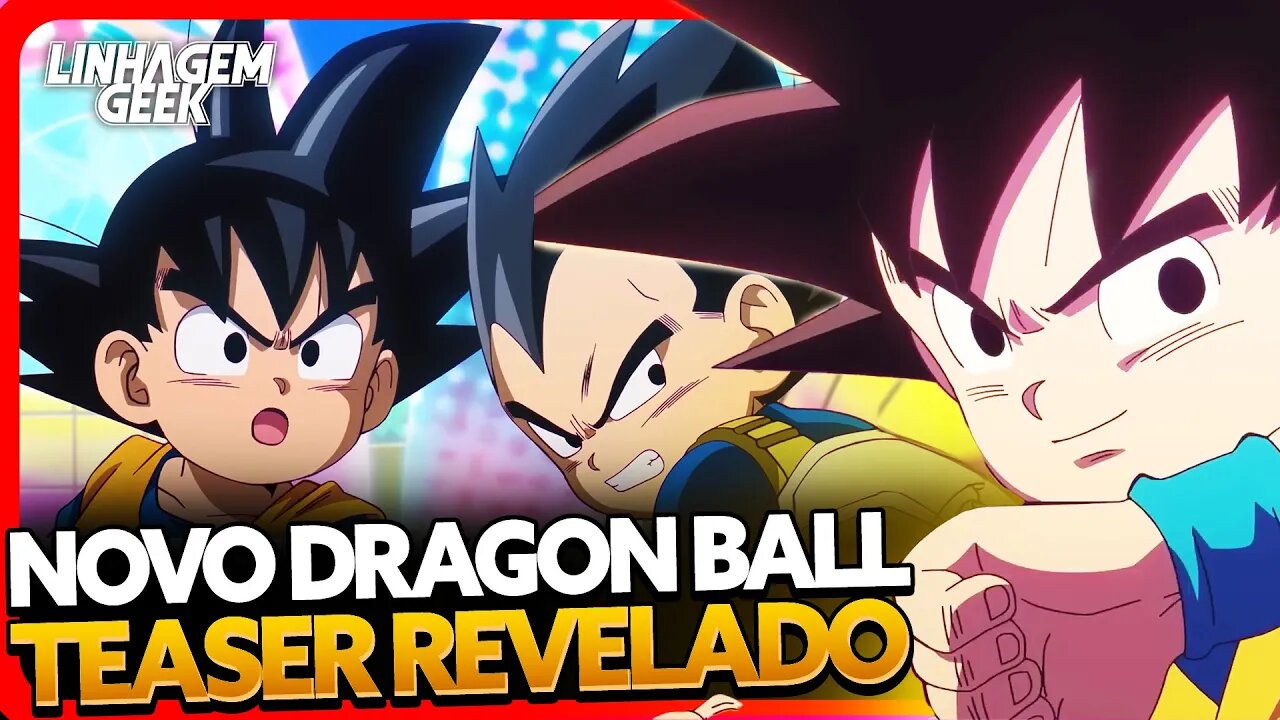 INFANTIL E SEM CRIATIVIDADE! NOVO DRAGON BALL GANHOU TEASER! DRAGON BALL DAIMA