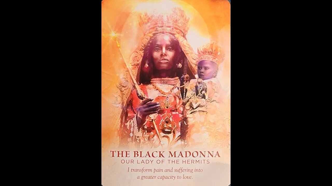 #7 The Divine Feminine Oracle Black Madonna