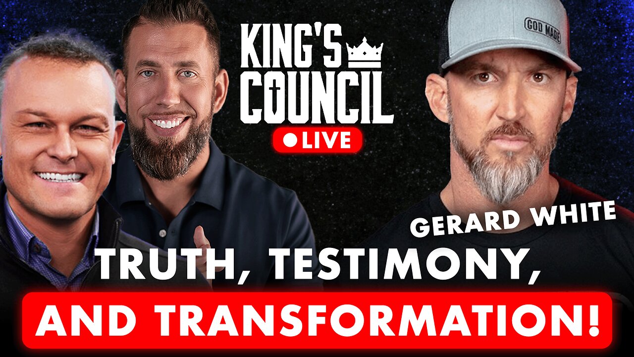 Truth, Testimony, and Transformation! With Guest Gerard White | Kings Council LIVE